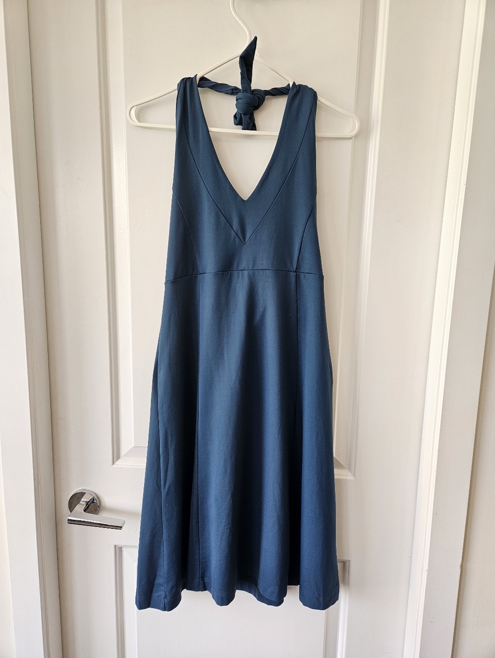 Patagonia Teal Blue Halter Activewear Dress Size Small